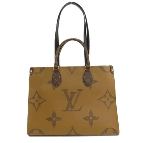 Louis Vuitton On the Go Monogram Giant Tote Bag Reverse - Picture 2 of 10